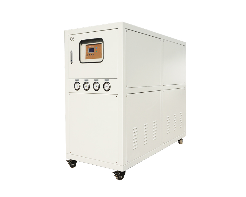 研磨機、塑料、液壓油降溫用水冷箱式冷水機組